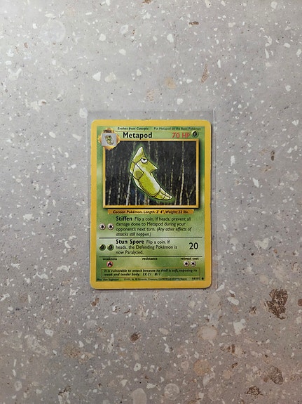 Metapod - Pokemon, Base Set