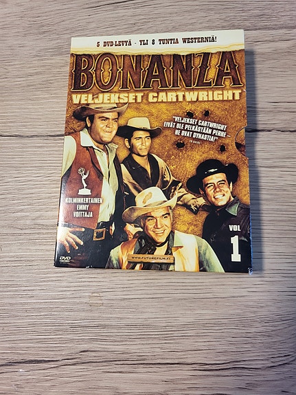 Bonanza Veljekset Cartwright DVD Vol 1 ja 2