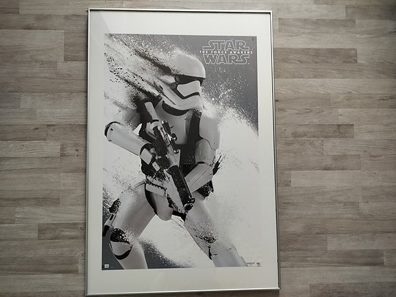 Star Wars First Order stormtrooper juliste
