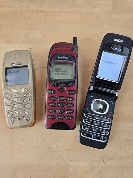 Nokia vanhat matkapuhelimet