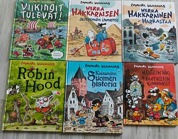 Myydään Herra Hakkarainen kirjoja
