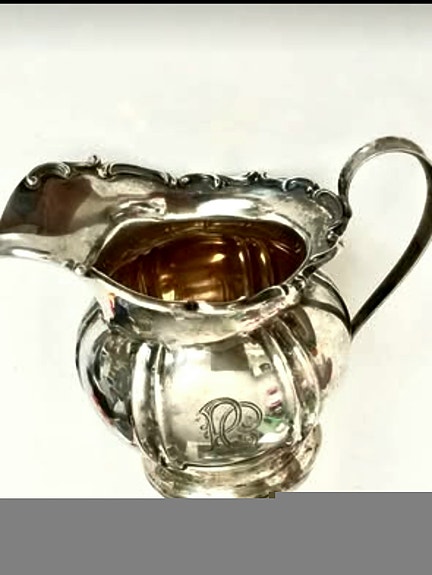 Hopeinen kermakko 813H, Kultakeskus Oy, 1934