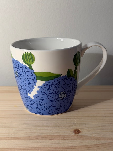 Iittala Marimekko Primavera muki Suomen sininen