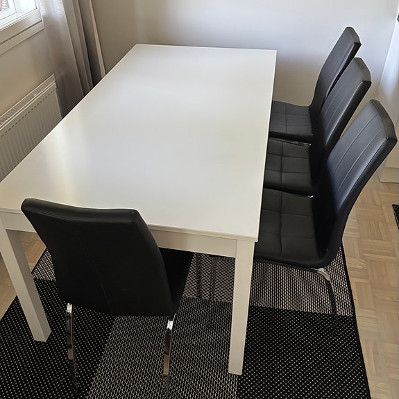 Ruokailu ryhmä pöytä+6 tuolia