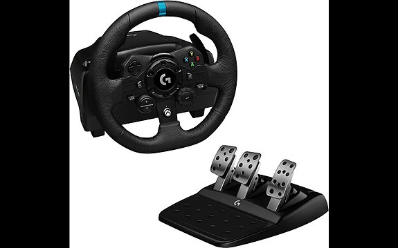 Logitech G920 rattiohjain ja polkimet Xboxille ja PC:lle