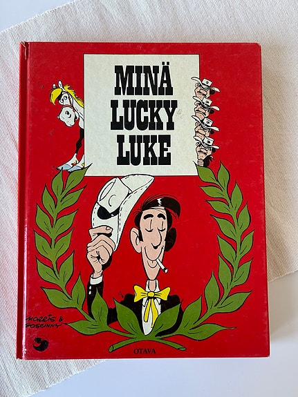 Minä Lucky Luke -sarjakuva-albumi