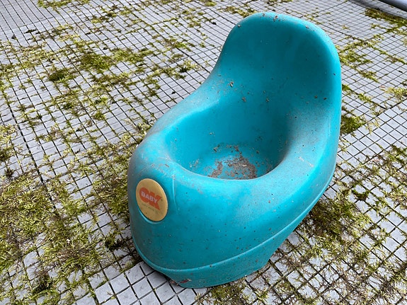 lasten potta turkoosi