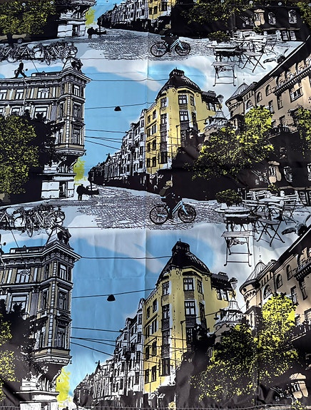 Vallila Bulevardi suihkuverho