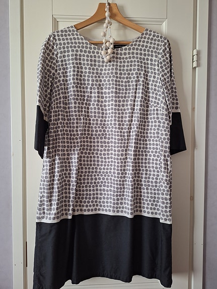 Marimekko juhlamekko/tunika XL harmaa
