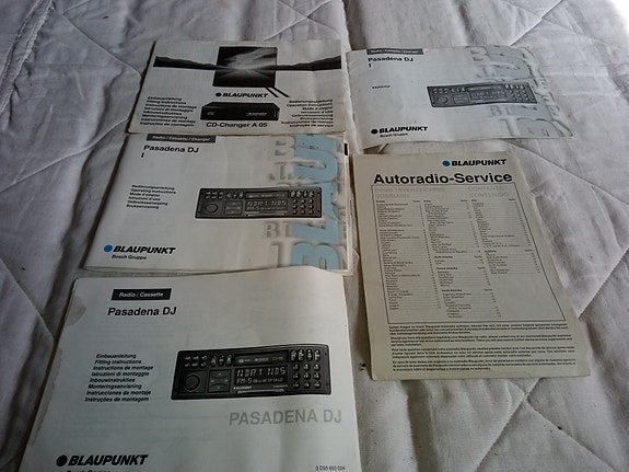 Blaupunkt käyttöohjeita