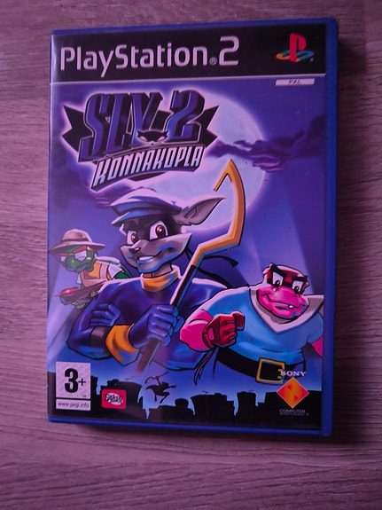 Sly 2: Konnakopla -peli (PS2, Suomi-kannet)