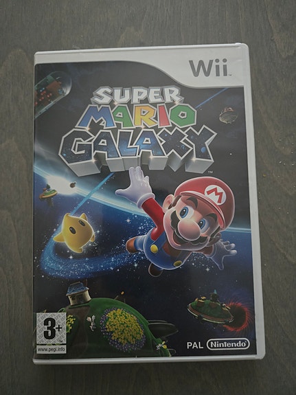 Nintendo Wii Super Mario Galaxy peli