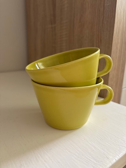 Arabia KoKo kuppi M 0,33 l pistacia, 2kpl