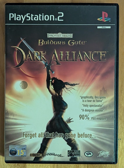 Baldur's Gate: Dark Alliance PS2
