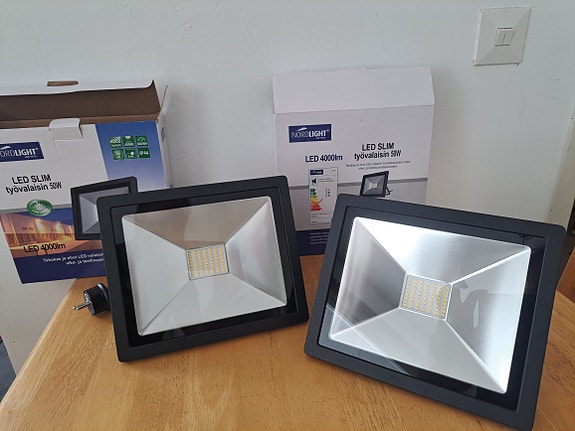 Työvalaisin LED 50W 4000lm, 2 kpl
