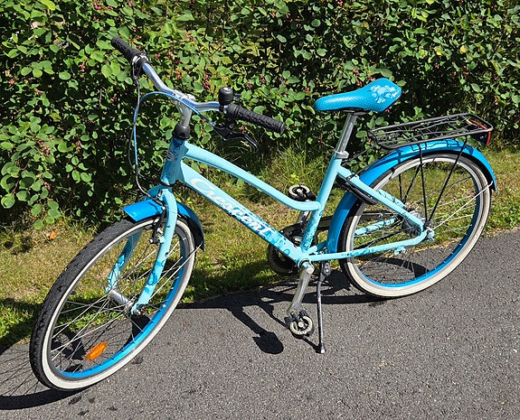 Crescent lastenpyörä 24" turkoosi
