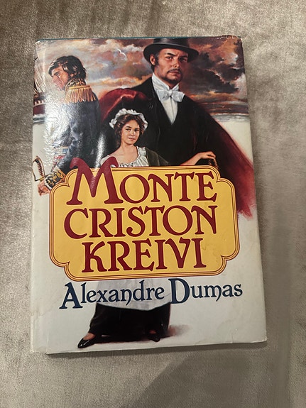 Alexandre Dumas Monte-Criston kreivi kovakantinen kirja