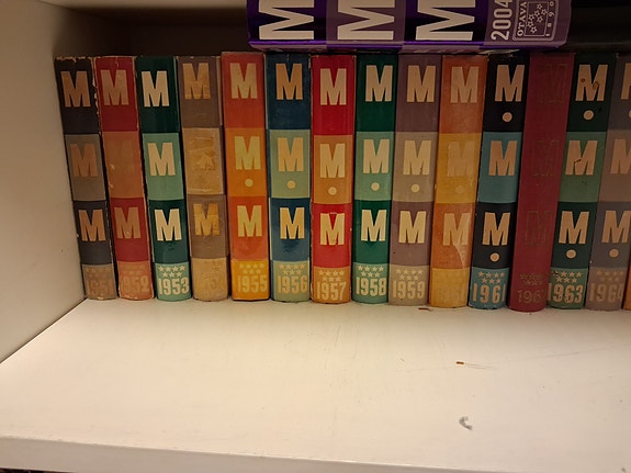 Mitä Missä Milloin MMM-kirjasarja 1951-1994