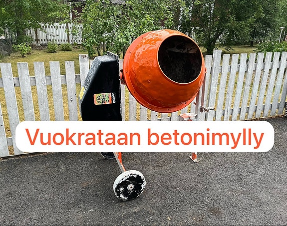 Betonimylly vuokralle Esko Heavy