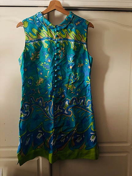 SAMBO 1960-luvun silkkimekko