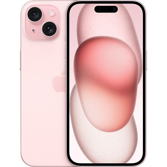 Apple iPhone 15 5G, 128GB, vaaleanpunainen