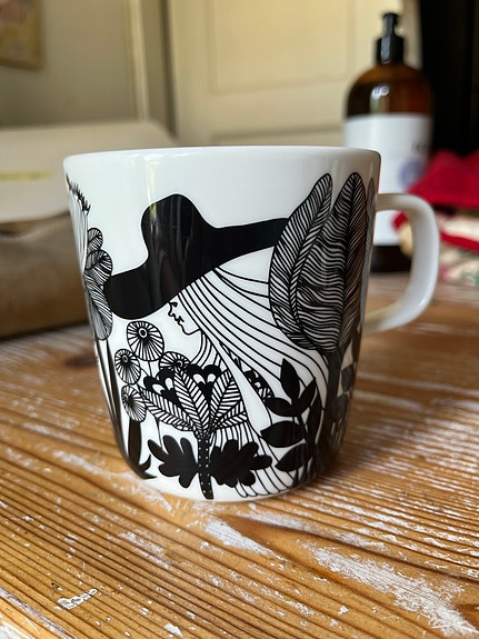 Marimekko Oiva Siirtolapuutarha muki