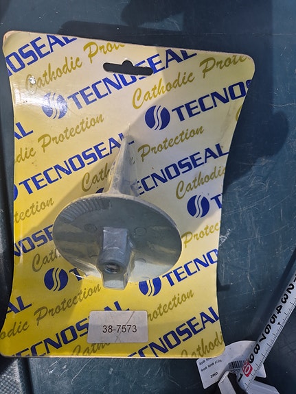 Tecnoseal sinkkianodi Mercury 50 hp perämoottoriin