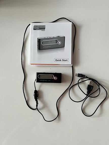 Creative MuVo 512 MB MP3-soitin.