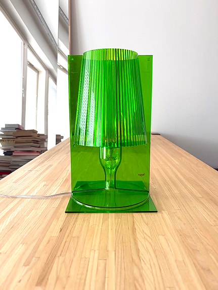 Kartell TAKE pöytävalaisin VIHREÄ