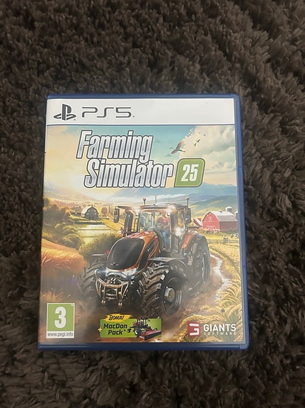 PlayStation 5 Farming Simulator 25 -peli