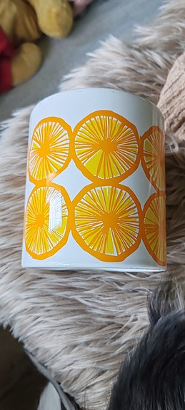 Marimekko purkki appelsiini