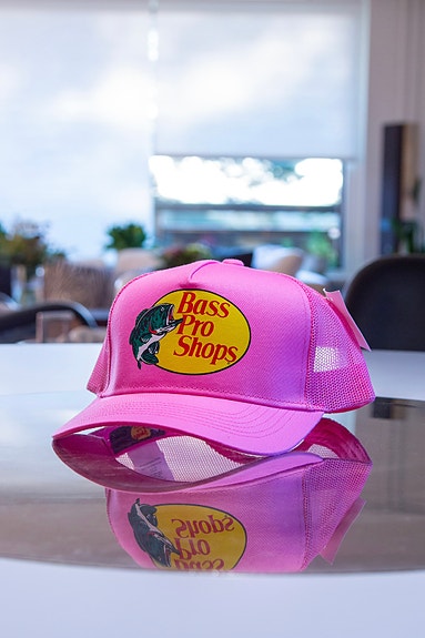 Bass Pro Shops lippis (Vaaleanpunainen)