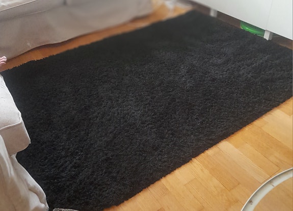 IKEA Hampen nukkamatto musta