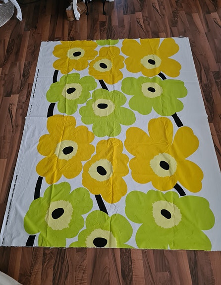 Marimekko Unikko -kangas (Maija Isola 1965)