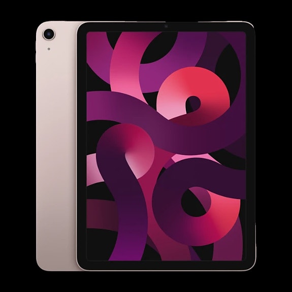 iPad Air 5 (2022) - 256GB, Erittäin hyvä, Pinkki, WiFi