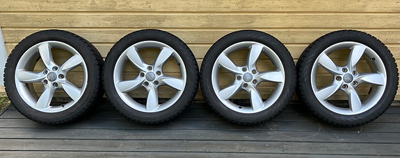 Audin 17" aluvanteet Nokian kitkoilla