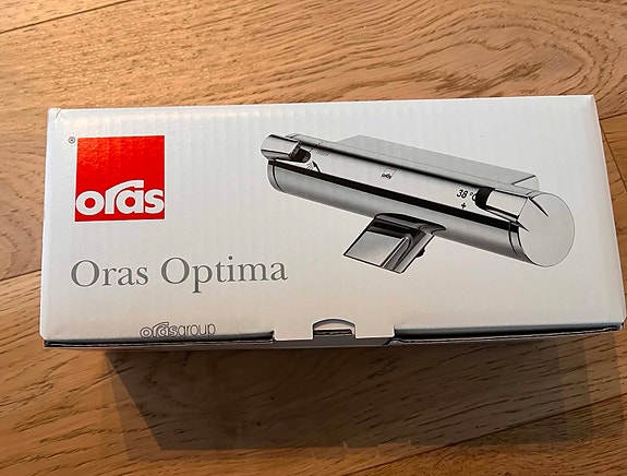 Oras Optima 7140 termostaattihana ja Oras Optima Style 2790N suihkusetti, kromi