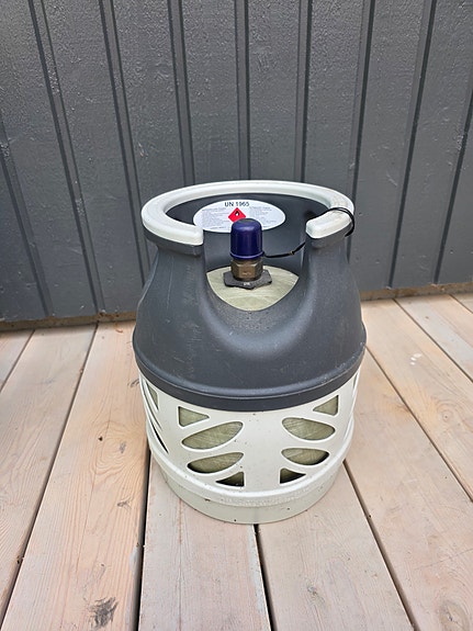 Komposiitti kaasupullo 5kg