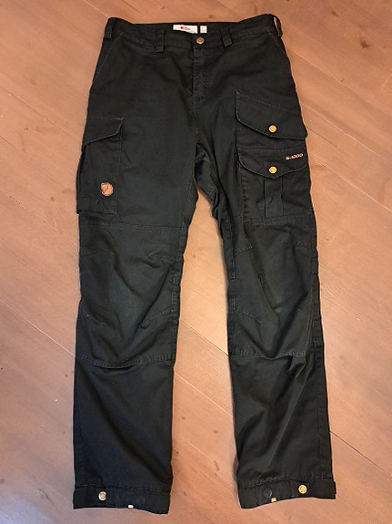 Fjällräven Vidda Pro Trousers mustat