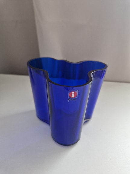 Savoy maljakko koboltinsininen iittala