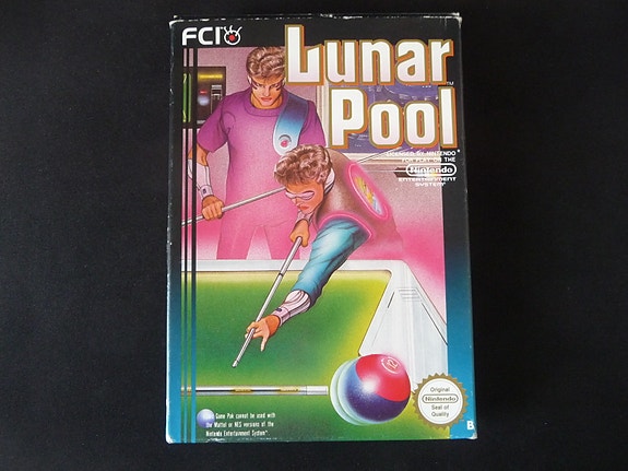 NES - Lunar Pool - PAL B Boxed