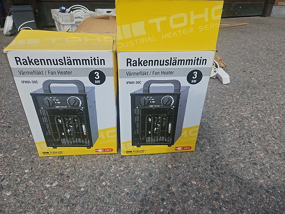 Toho rakennuslämmitin 3 kW