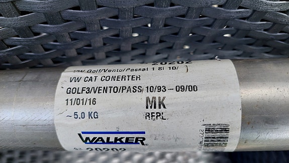 Volkswagen Golf 3 / Vento / Passat katalysaattori Walker