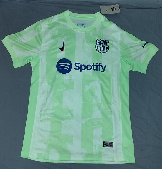 Nike FC Barcelona Raphinha pelipaita S vihreä
