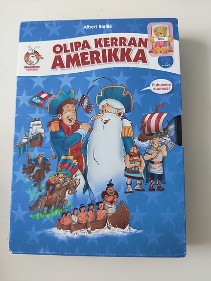 Olipa kerran Amerikka DVD-boksi