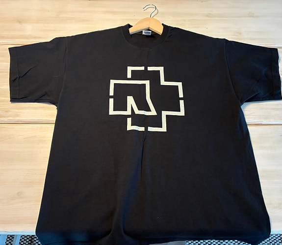 Fruit of the Loom Rammstein t-paita XL musta