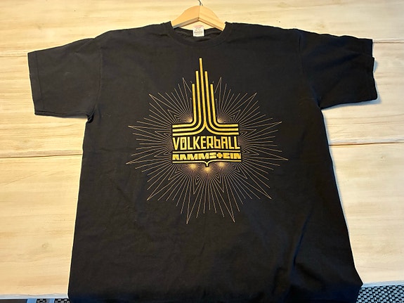 Fruit of the Loom Volkerball T-paita XL musta