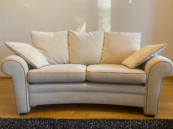 Ekornes vaalea 2–3 hengen sohva