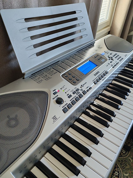 Casio CTK-900 koskettimet