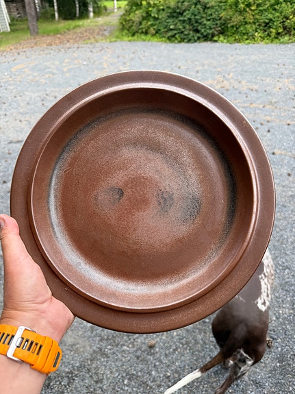Arabia Arabiat lautanen ruskea n. 28 cm